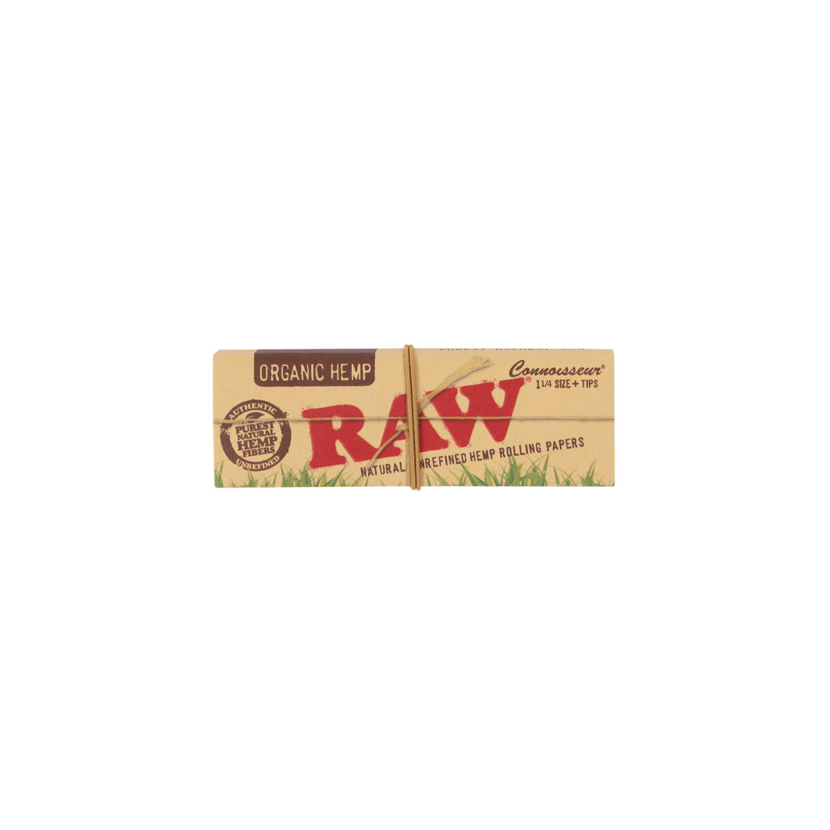 RAW | Organic Connoisseur - 1 1/4 Rolling Paper w/ Tip | 24pcs - Image 2
