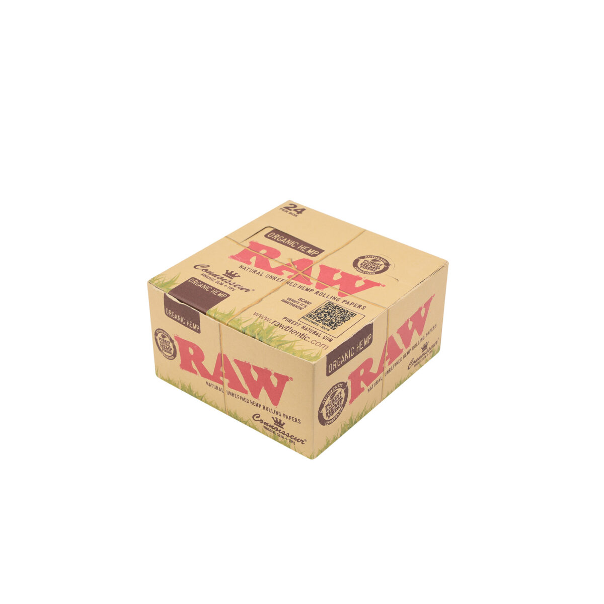 RAW | Organic Connoisseur - KSS Rolling Paper w/ Tip | 24pcs - Image 6
