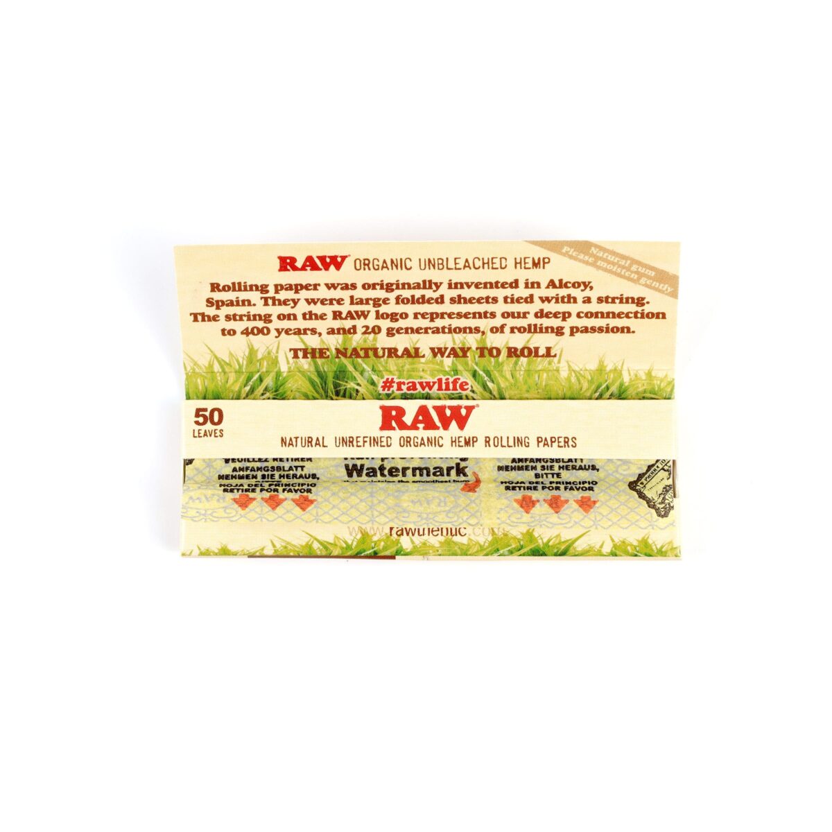 RAW | Organic - 1 1/4 Rolling Paper | 24pcs - Image 3