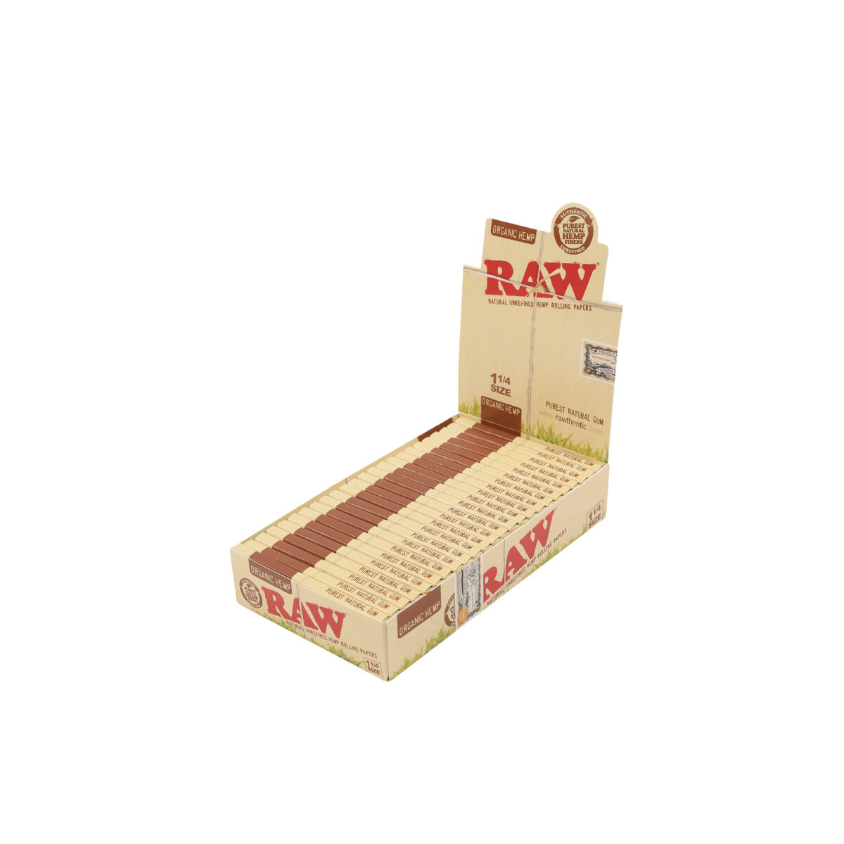 RAW | Organic - 1 1/4 Rolling Paper | 24pcs - Image 4