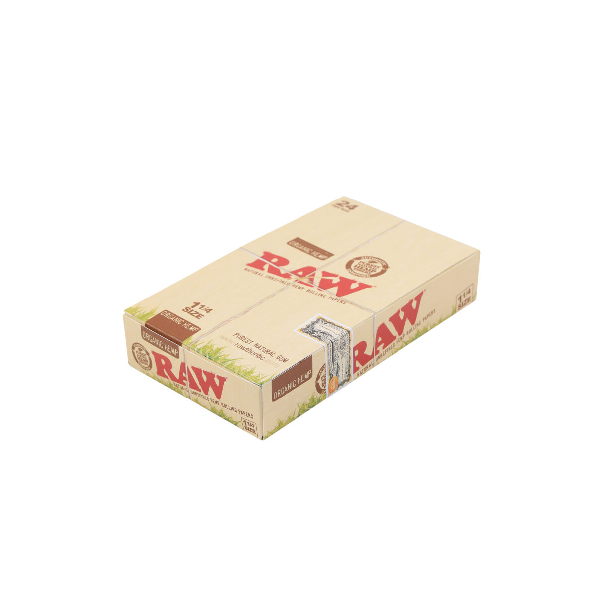 RAW | Organic - 1 1/4 Rolling Paper | 24pcs - Image 5
