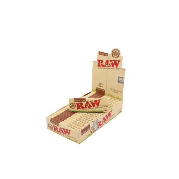 RAW | Organic - 1 1/4 Rolling Paper | 24pcs