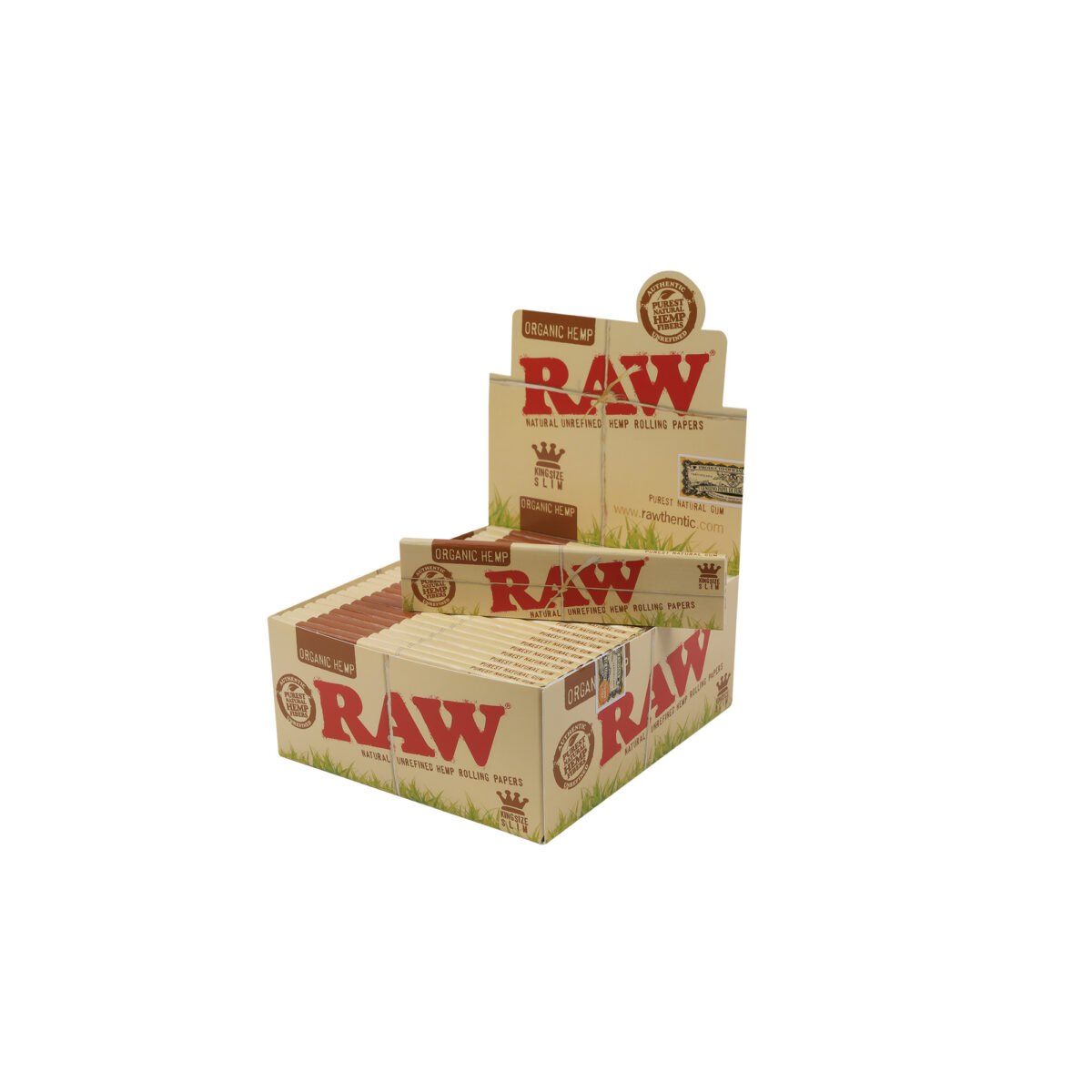 RAW | Organic - KSS Rolling Paper | 50pcs - Image 1
