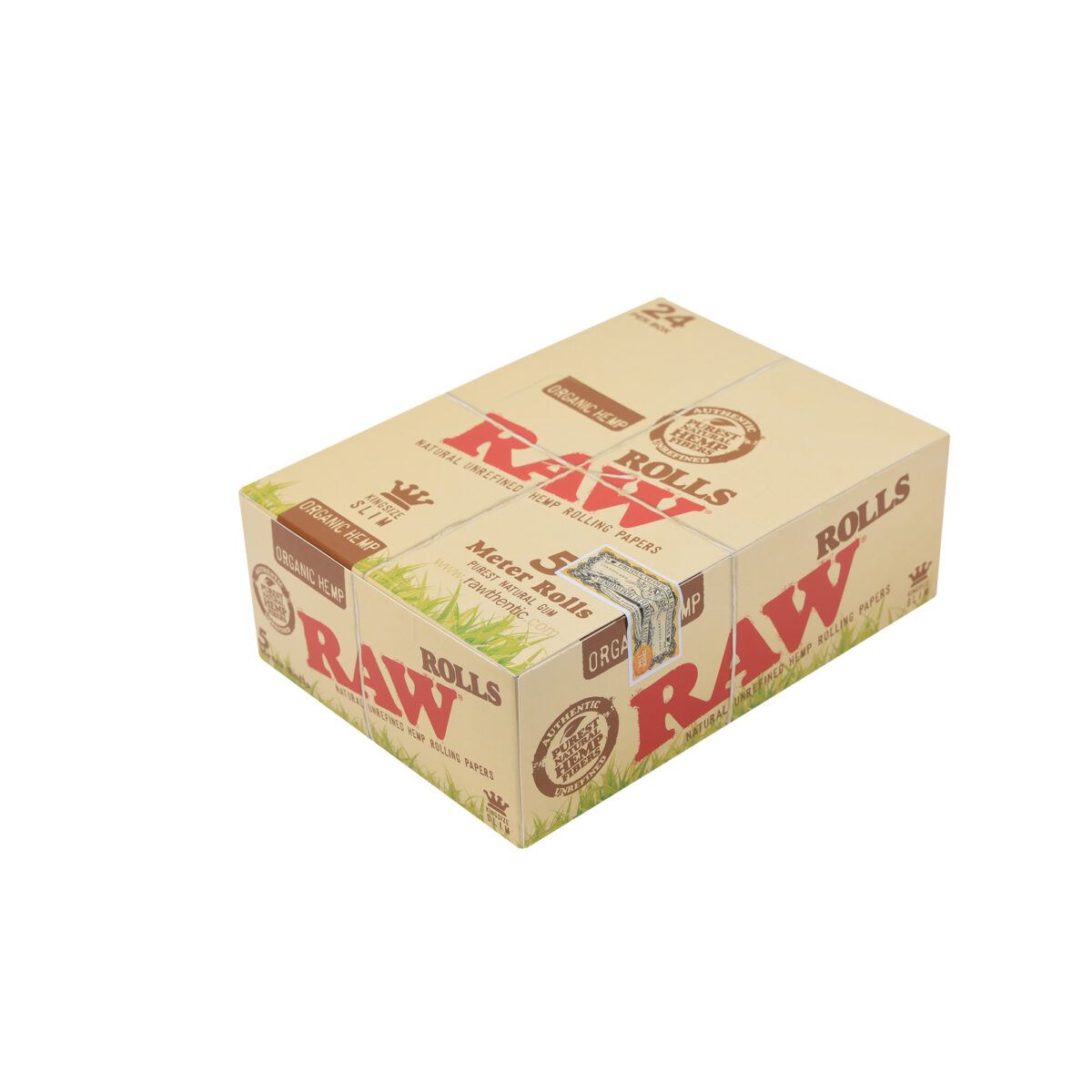 RAW | Organic 5m - Roll Paper | 24pcs - Image 5