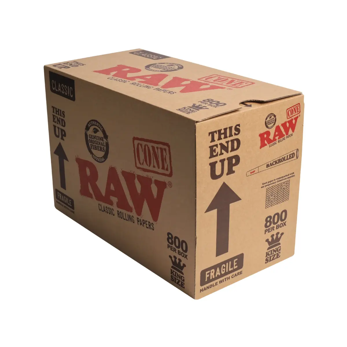 RAW | Classic - KS Pre Rolled Cone | 800pcs - Image 3
