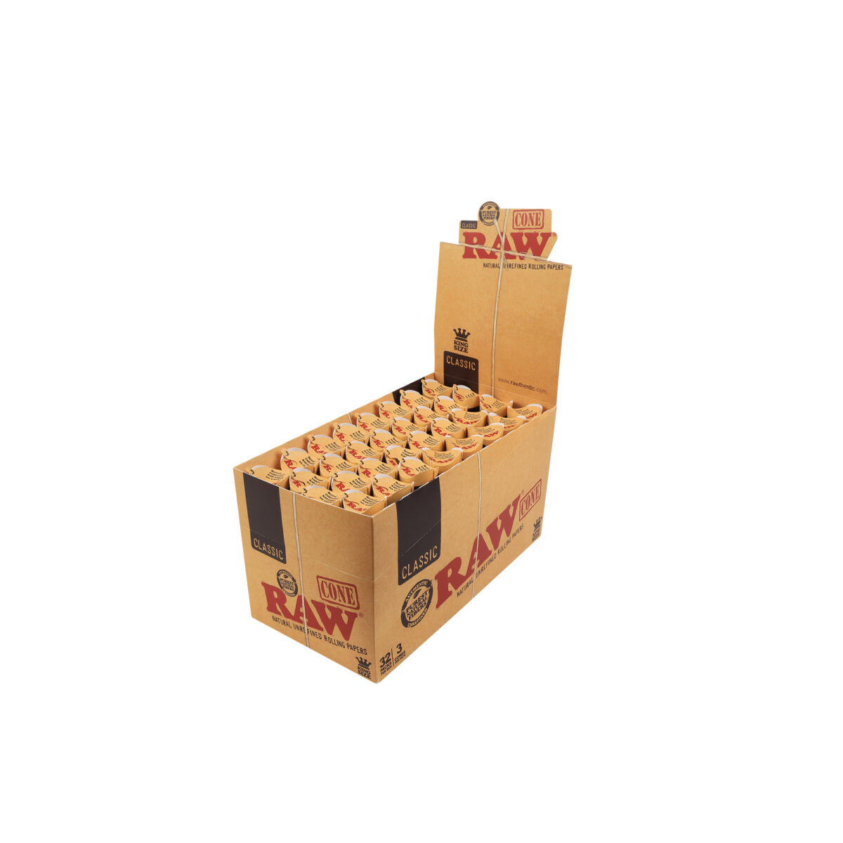 RAW | Classic - KS Pre Rolled Cone | 32pcs - Image 4