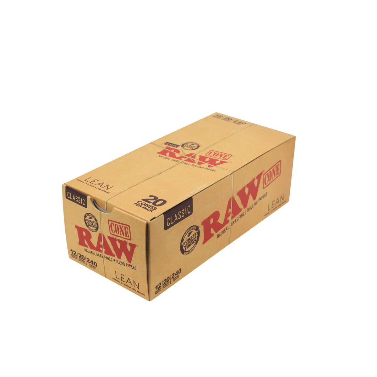 RAW | Classic - Lean Pre Rolled Cone | 12pcs - Image 5