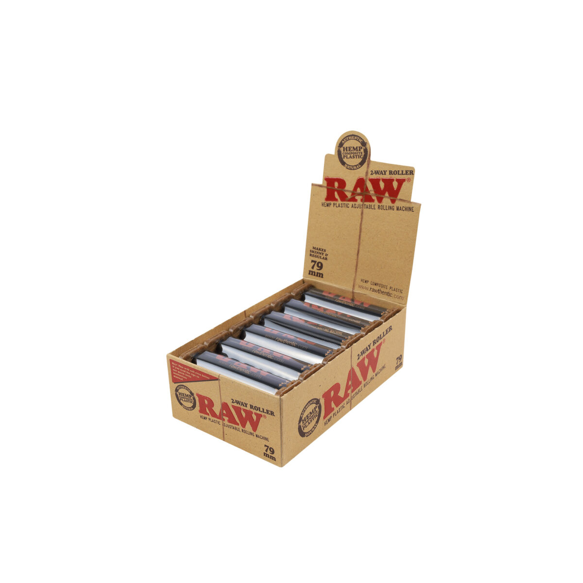 RAW | Black 79mm - Rolling Machine | 12pcs - Image 4