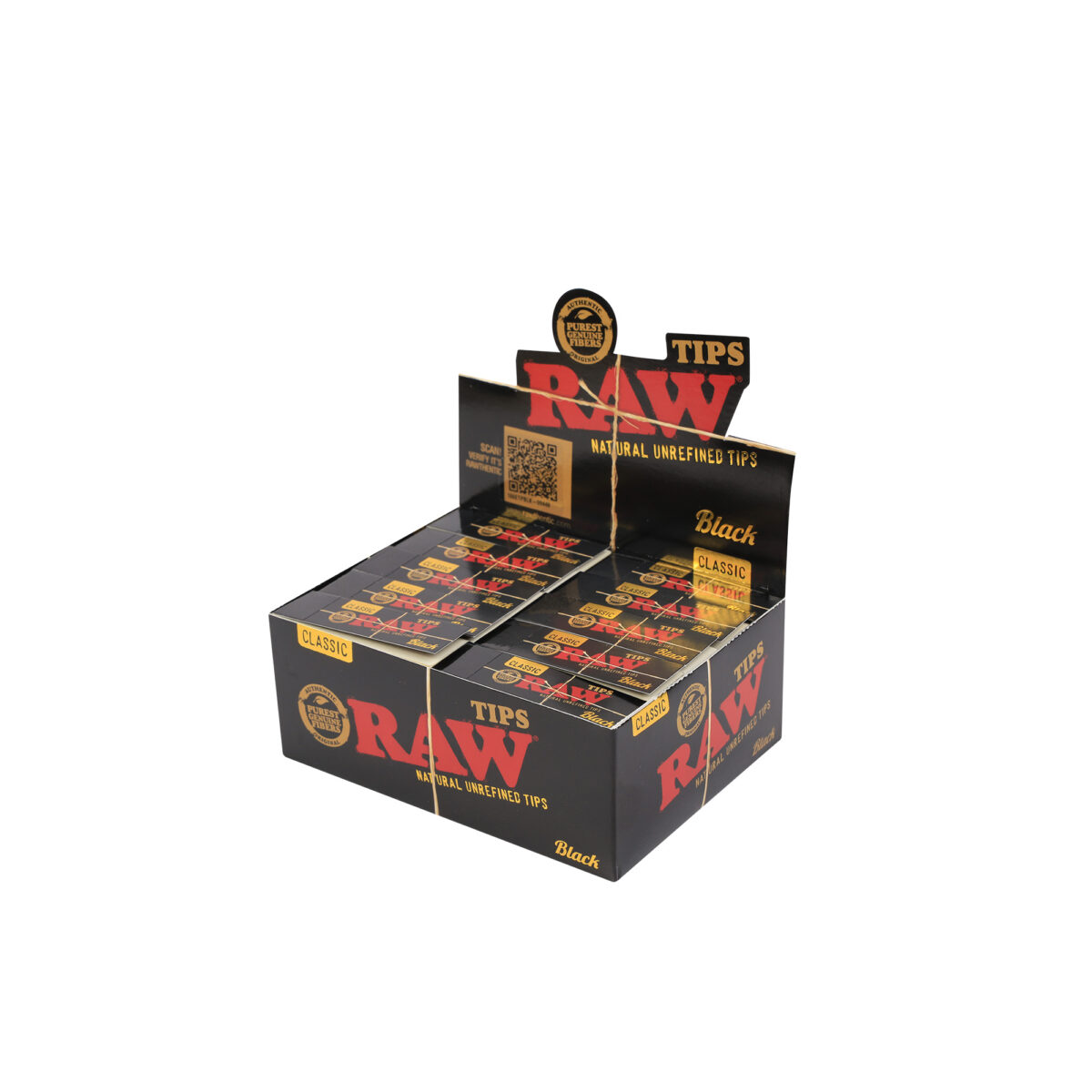 RAW | Black - Filter Tip | 50pcs - Image 3