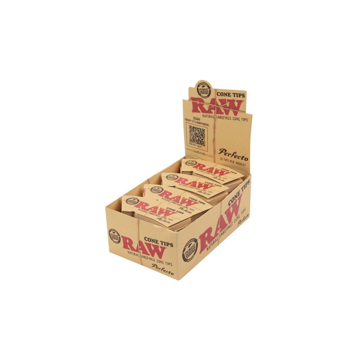 RAW | Perfecto Cone - Filter Tip | 24pcs - Image 1