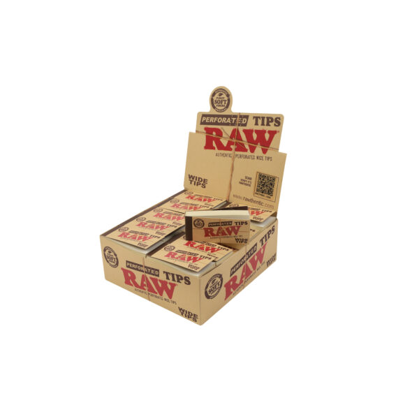 RAW | Wide - Filter Tip | 50pcs