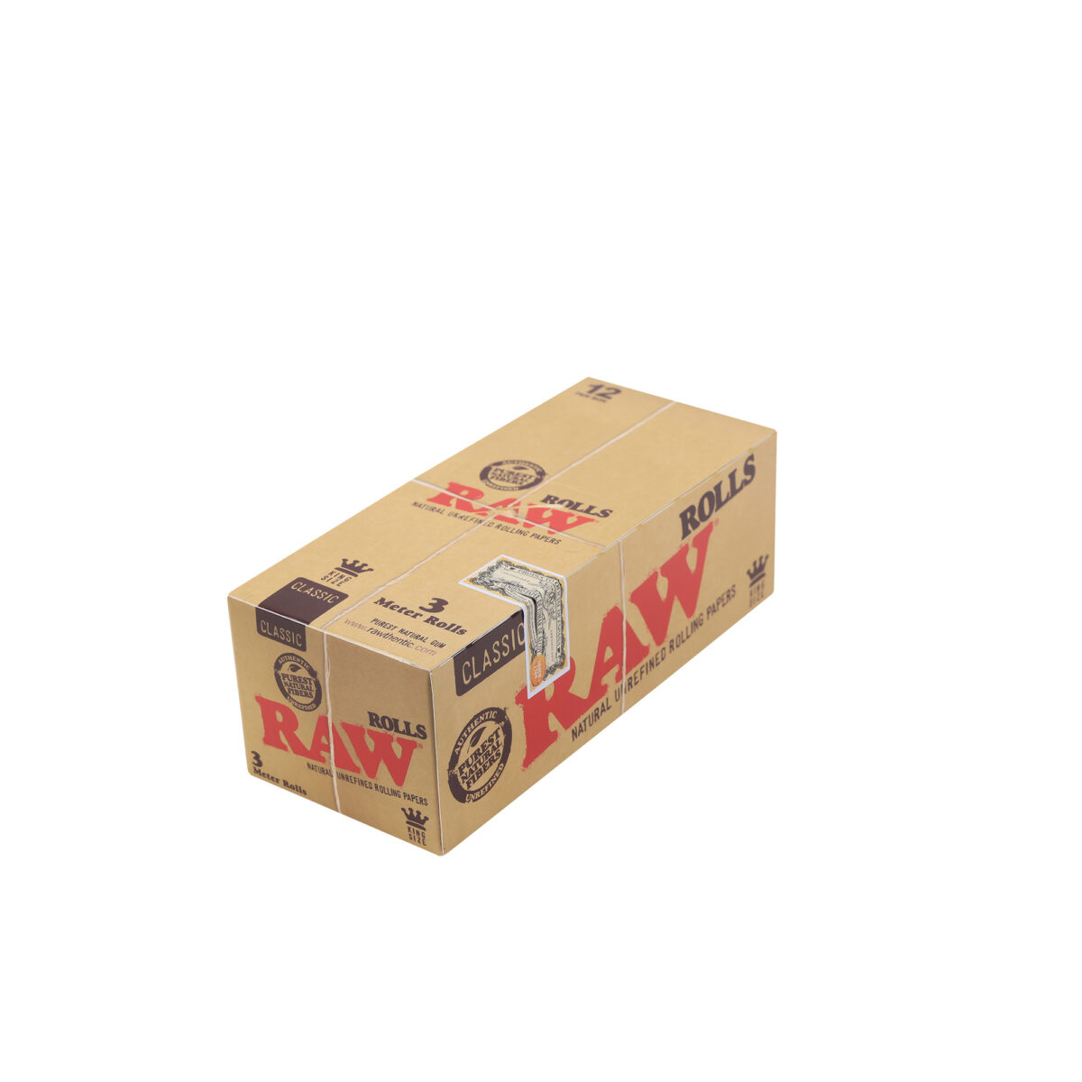 RAW | Classic 3m - Roll Paper | 12pcs - Image 5