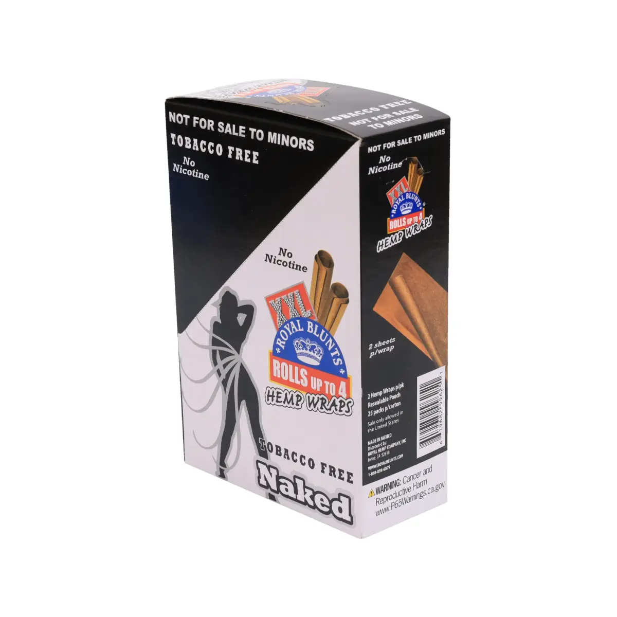 Royal Blunt | Naked - Hempwrap | 25pcs - Image 2