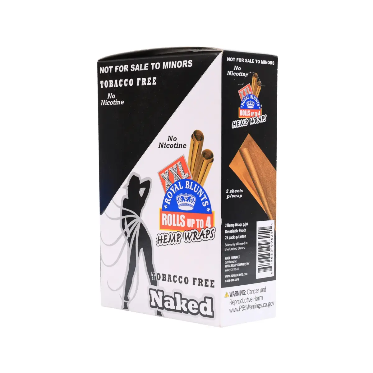 Royal Blunt | Naked - Hempwrap | 25pcs - Image 3