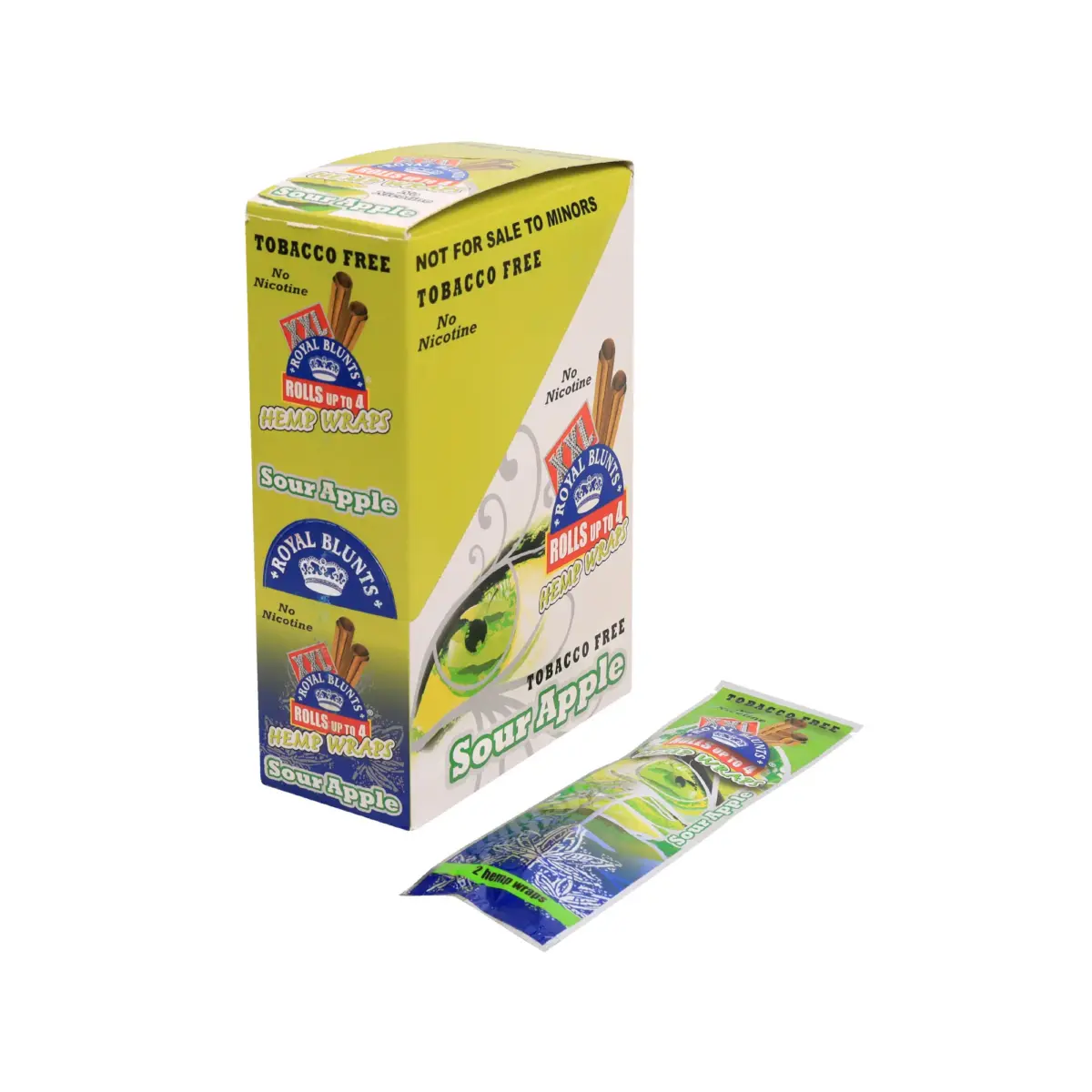 Royal Blunt | Sour Apple - Hempwrap | 25pcs - Image 3