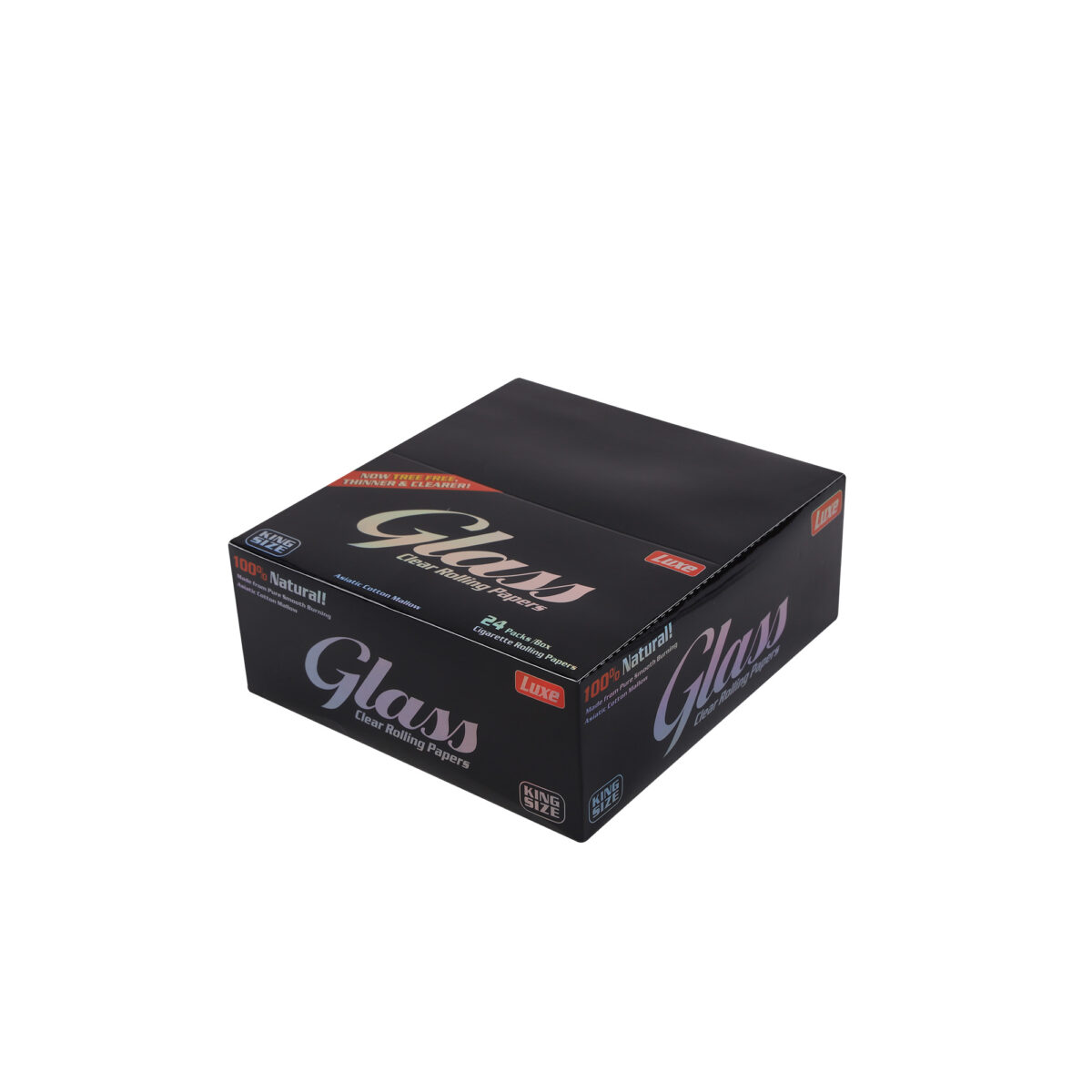 Glass | Clear - KS Rolling Paper | 24pcs - Image 4