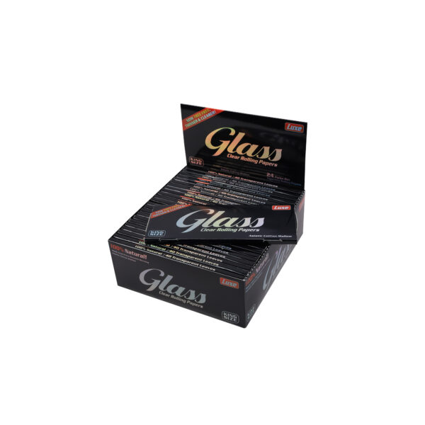 Glass | Clear - KS Rolling Paper | 24pcs