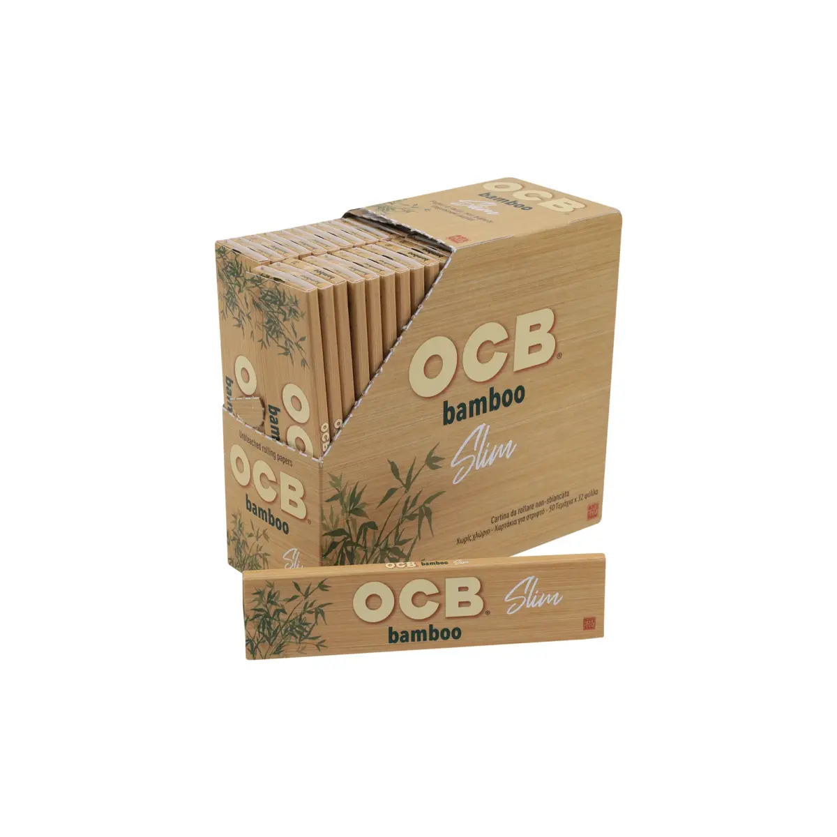 OCB | Bamboo - KSS Rolling Paper | 50pcs - Image 1