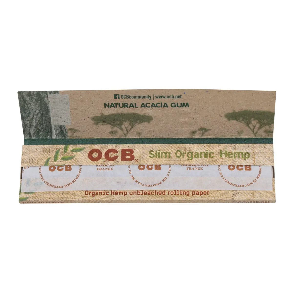 OCB | Organic Hemp | KingSizeSlim | 50pcs - Image 3