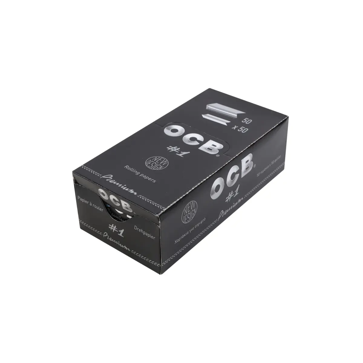 OCB | Premium - Single Wide Rolling Paper | 50pcs - Image 3