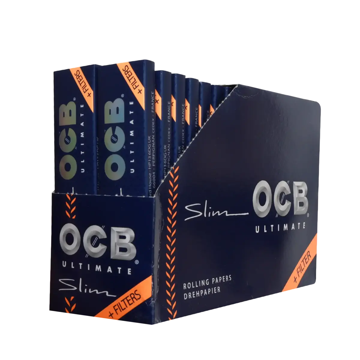 OCB | Ultimate - KSS Rolling Paper w/ Tip | 32pcs - Image 1