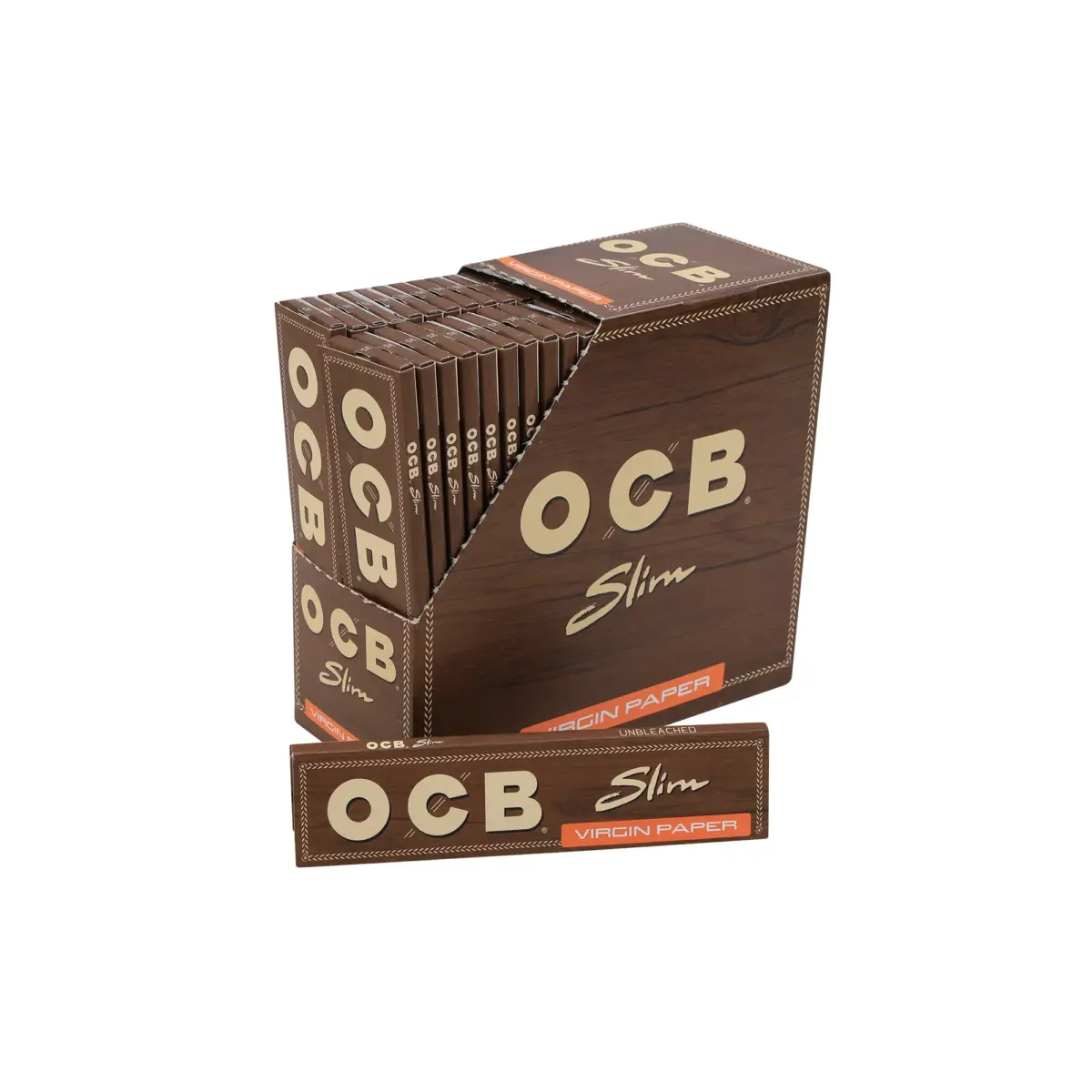 OCB | Virgin Rolling Paper with Tip | KingsizeSlim | 32pcs - Image 5