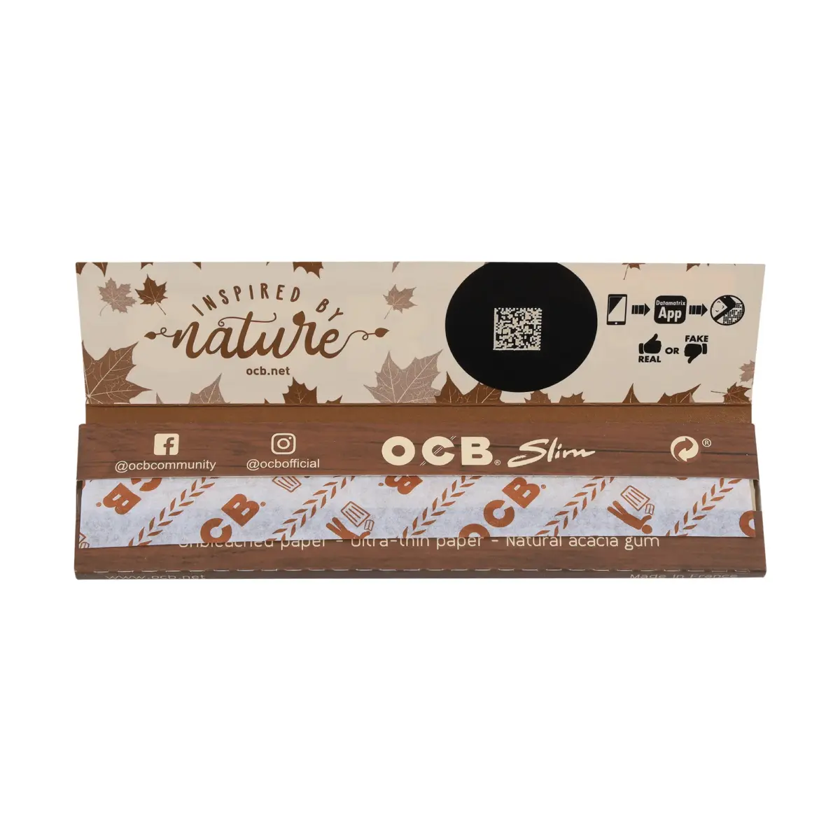 OCB | Virgin Rolling Paper with Tip | KingsizeSlim | 32pcs - Image 4