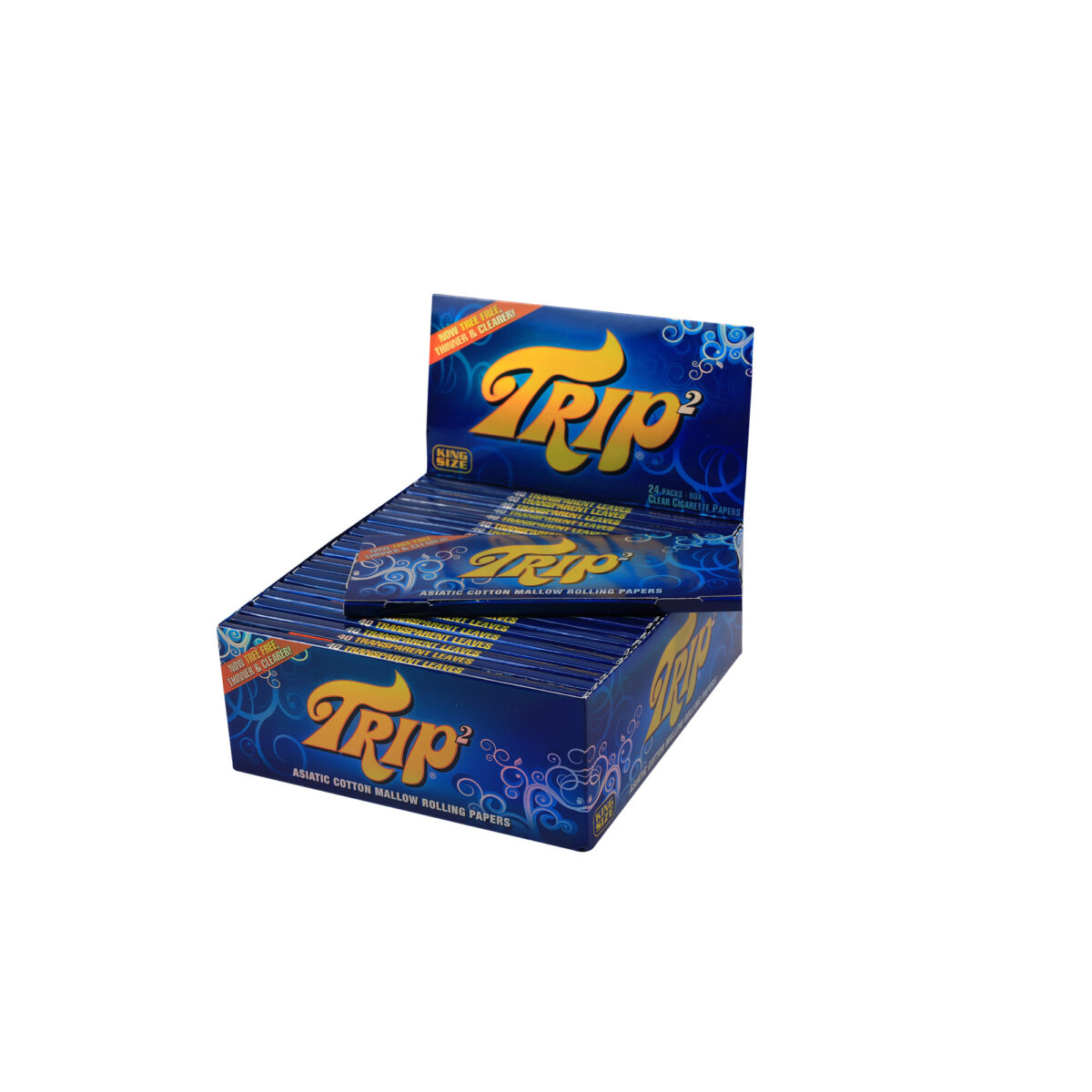 Trips | Clear - KS Rolling Paper | 24pcs - Image 1