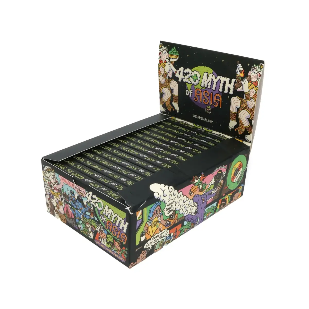 Wizman | Myth of Asia - KSS Rolling Paper w/ Tip | 15pcs - Image 1