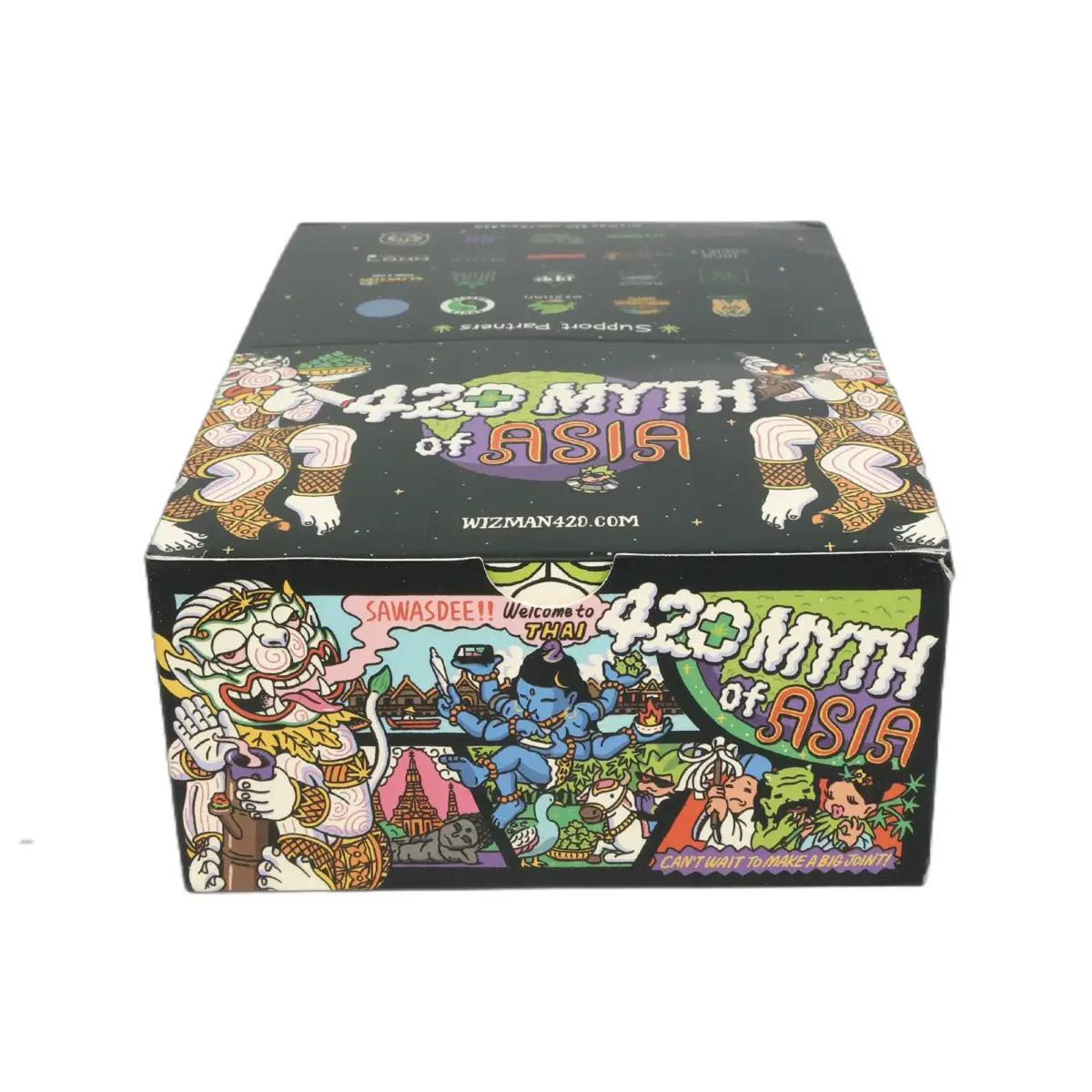 Wizman | Myth of Asia - KSS Rolling Paper w/ Tip | 15pcs - Image 2