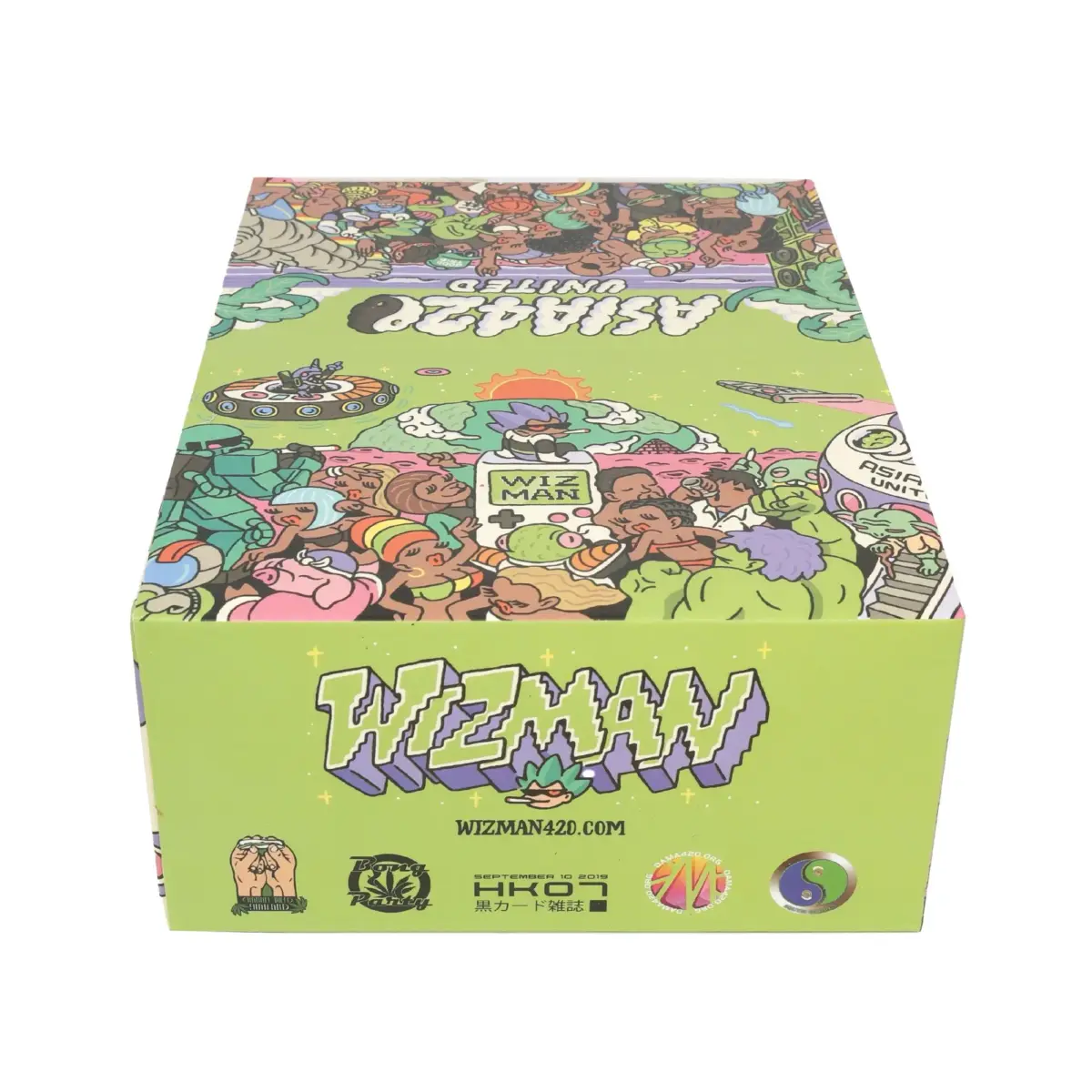 Wizman | Asia 420 United - KSS Rolling Paper w/ Tip | 15pcs - Image 2