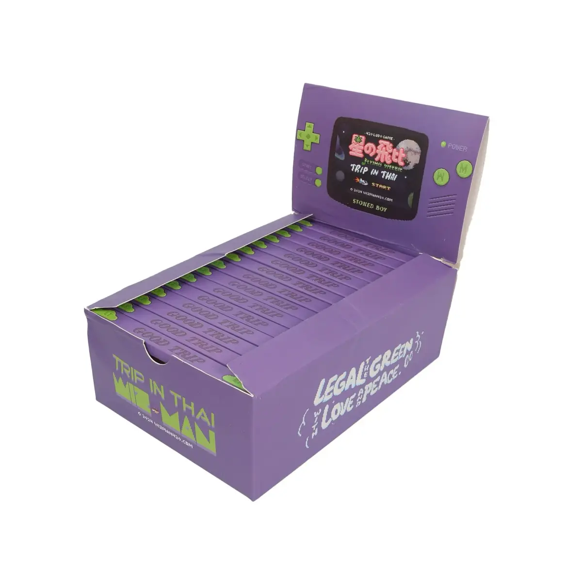 Wizman | Trip In Thai - KSS Rolling Paper w/ Tip | 15pcs - Image 1