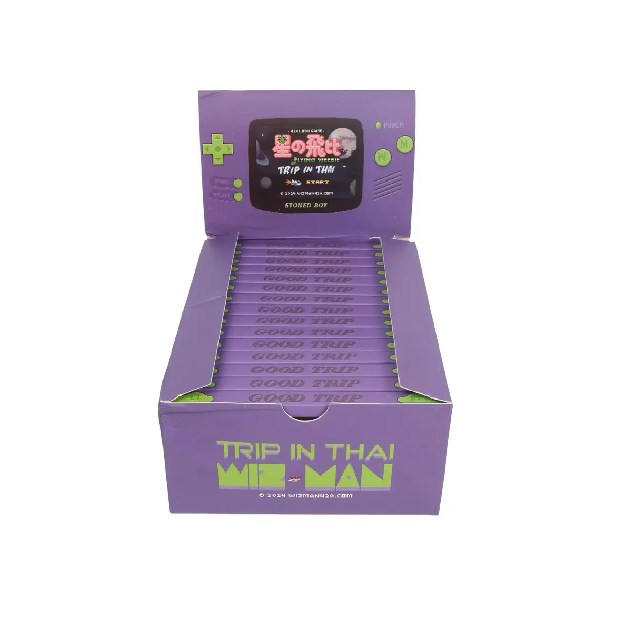 Wizman | Trip In Thai - KSS Rolling Paper w/ Tip | 15pcs - Image 3