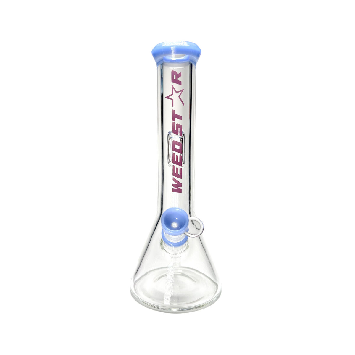 Weedstar | Classic Beaker - Glass Bong Blue - Image 4