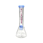 Weedstar | Classic Beaker - Glass Bong Blue - Image 4