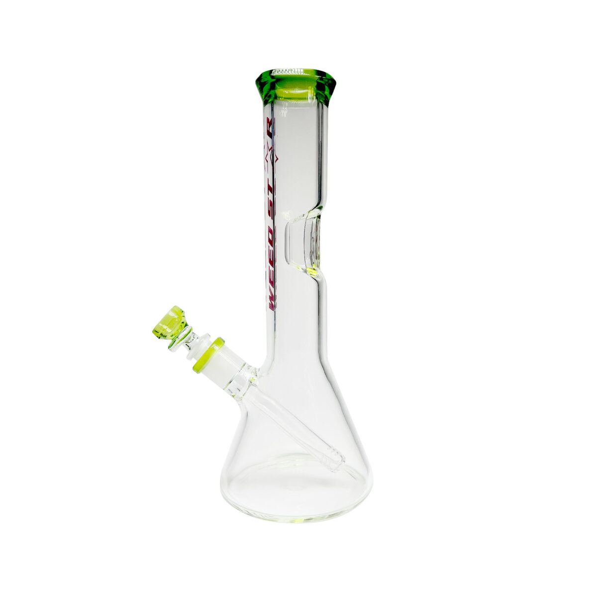 Weedstar | Classic Beaker - Glass Bong Green - Image 3