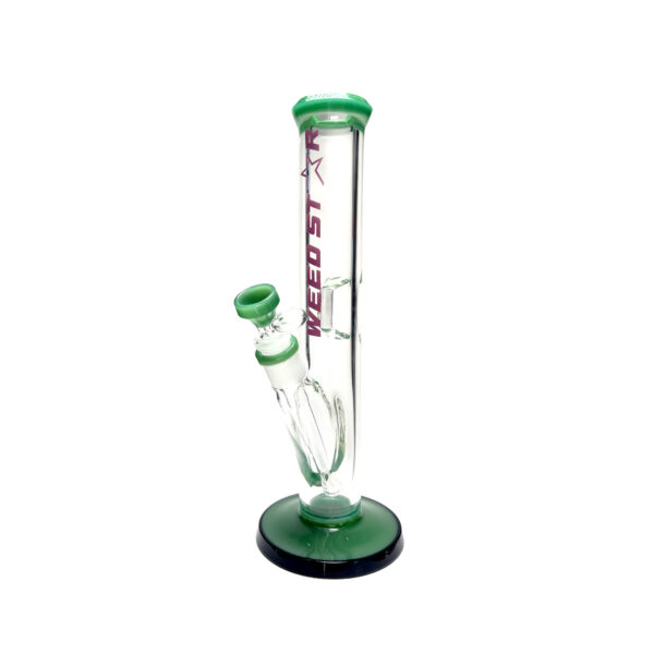 Weedstar | Classic Cylinder - Glass Bong Green