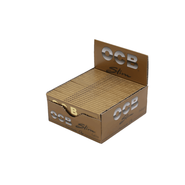 OCB Premium Slim Gold King size - 50pcs./box