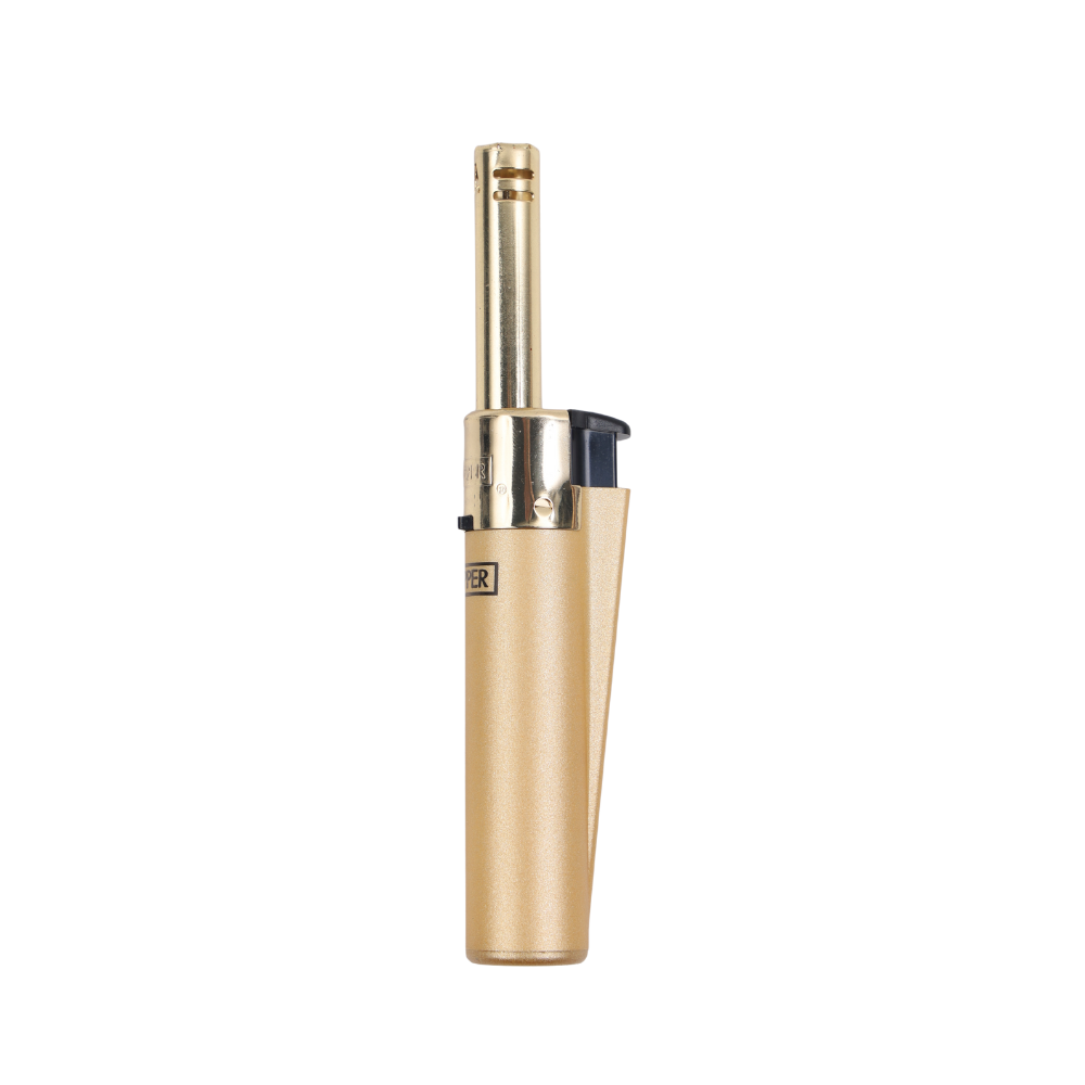 Product Image (1) Clipper | Reusable Lighter Mini Tube Gold edition- 24pcs./Box - Image 1