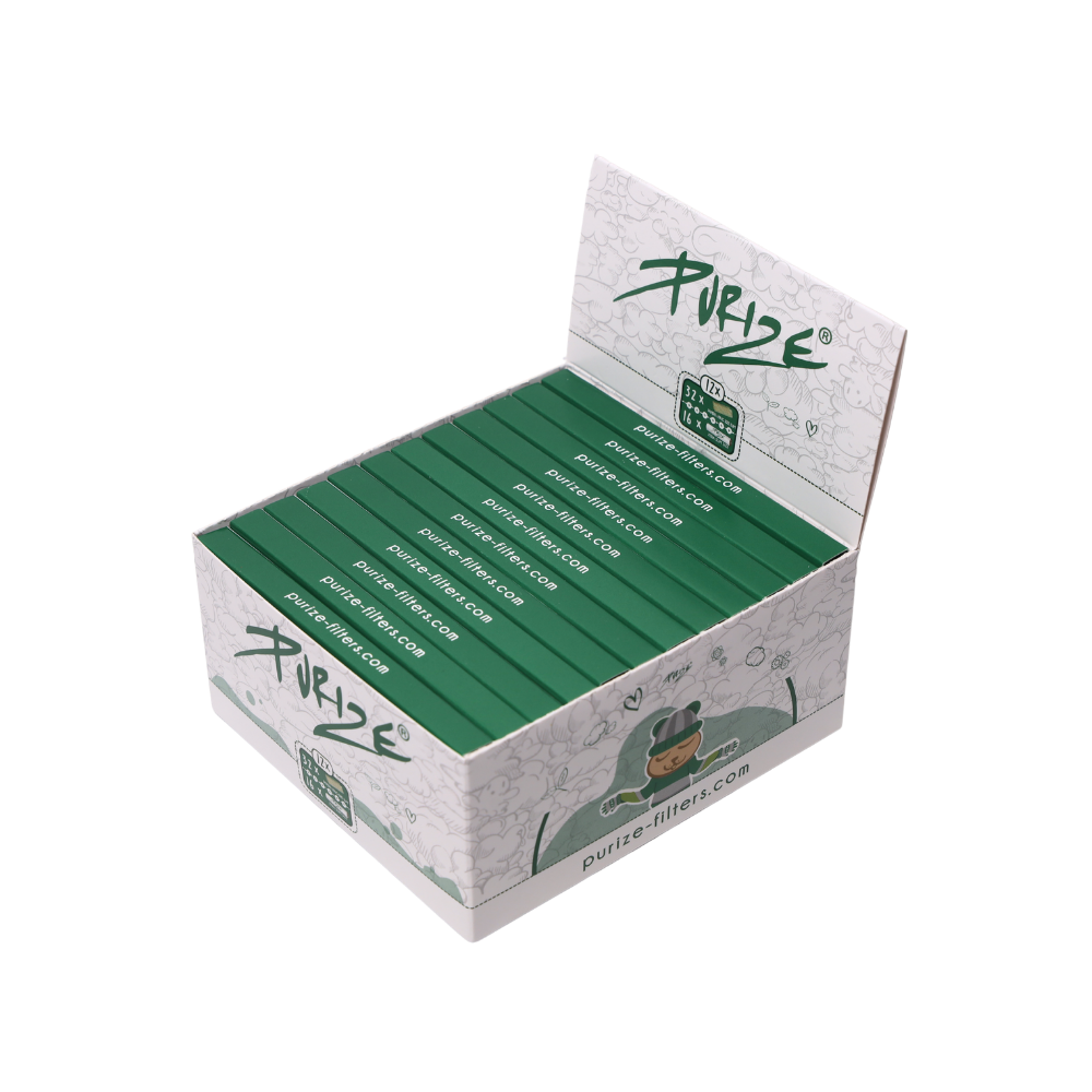 16 Purize | XTRA Slim Size paper with tips 12pcs./Box - Image 1