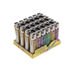 Clipper Lighter | Jet flame Metallic Gradient Collection | 24pcs