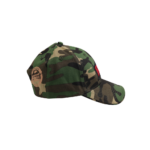RAW | Camo Baseball Cap With Poker - Image 2