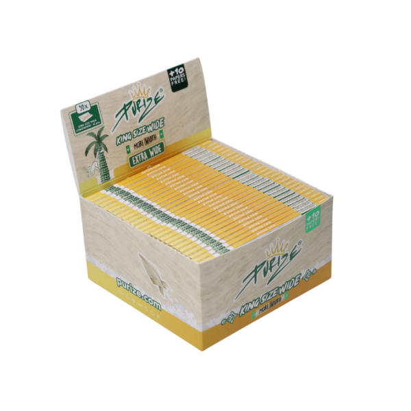 PURIZE | King Size Wide 50pcs./box by Purize