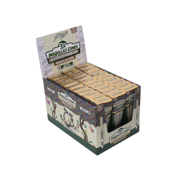 PURIZE | Pre-rolled Cones Regular size 3cone 9mm. - 30pcs./box by Purize gallery image 1