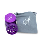 Global Headz | 63mm Purple – Aircraft Grade Grinder - Image 2