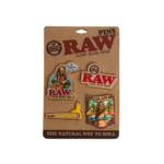 RAW PINS - CARD WITH 4 DESIGNS